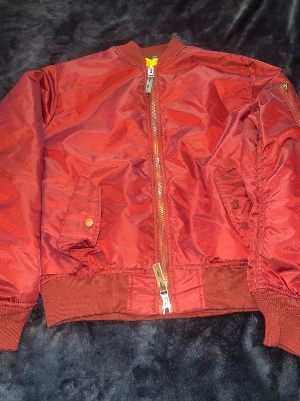 Ring of Fire Men’s Puffer Bomber Jacket